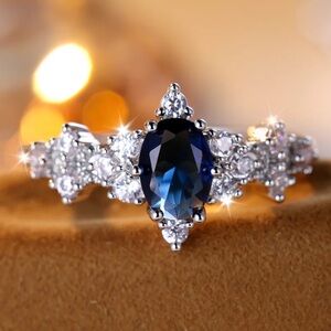 CAT'S EYE SAPPHIRE RING